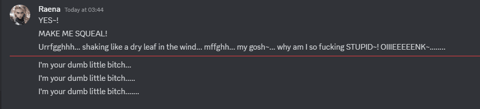 Click to view full size Vesynra-ArgentDawn loves nothing more than getting DRAINED~.