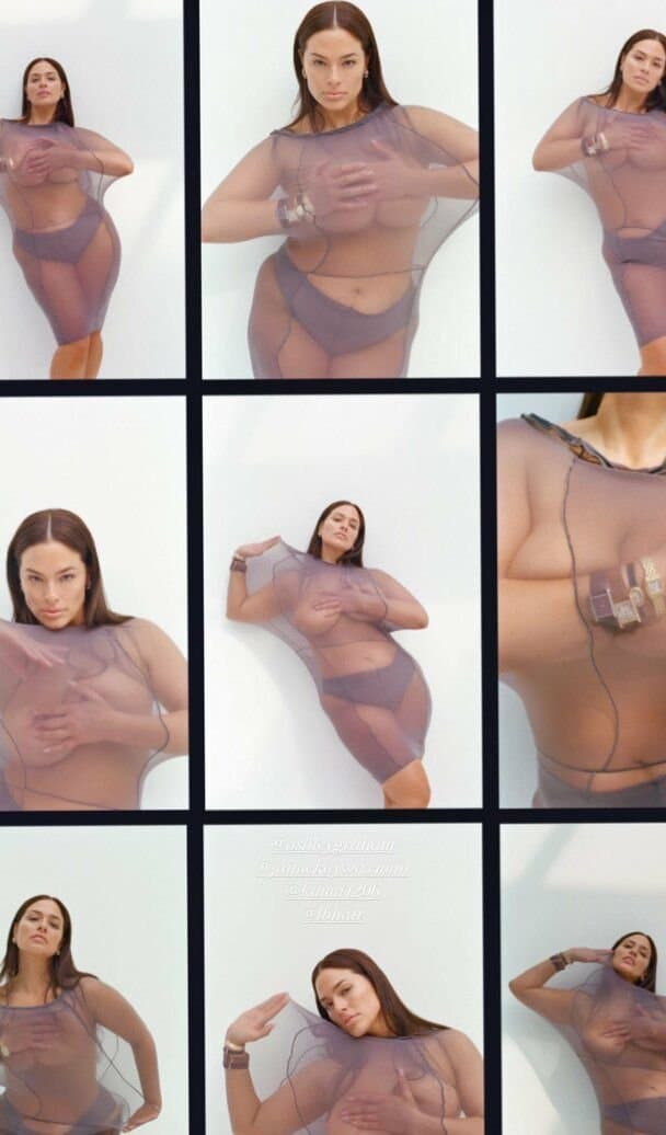 Ashley Graham is so Thick& Beautiful How I love to Titty Fuck Those Big Luscious Breast of hers PT1