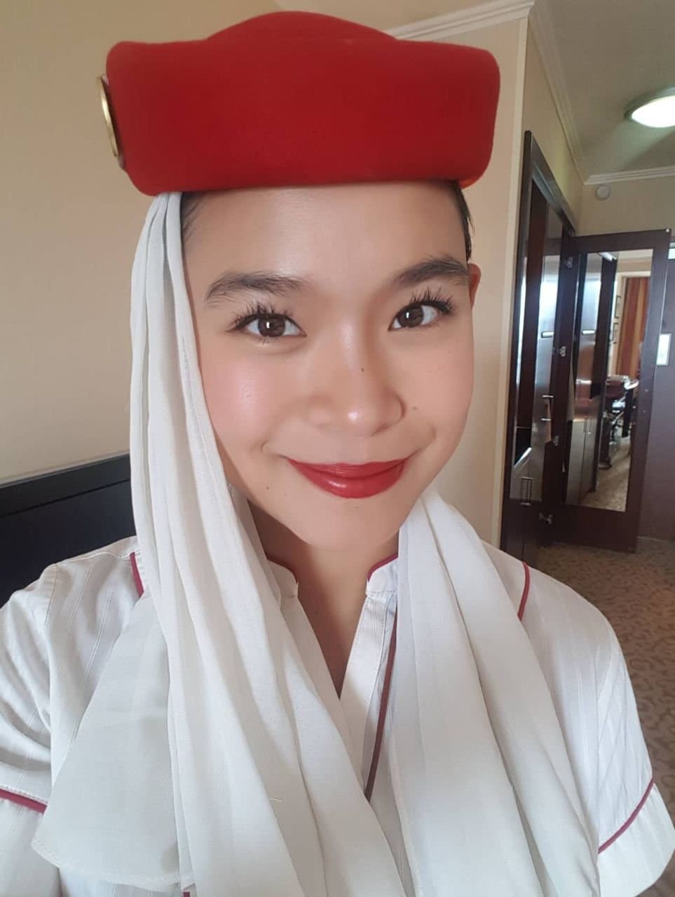 Click to view full size Slutty Emirates Air hostess Christina from Singapore turned webslut