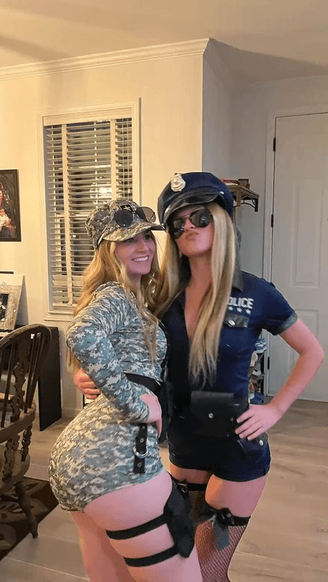 Click to view full size perfect sluts showing off for halloween