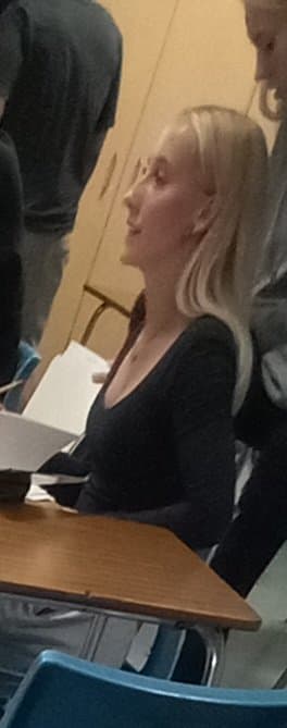 Sharing Samara she is a hs cheerleader I took a lot of creepshots of her dm me for more