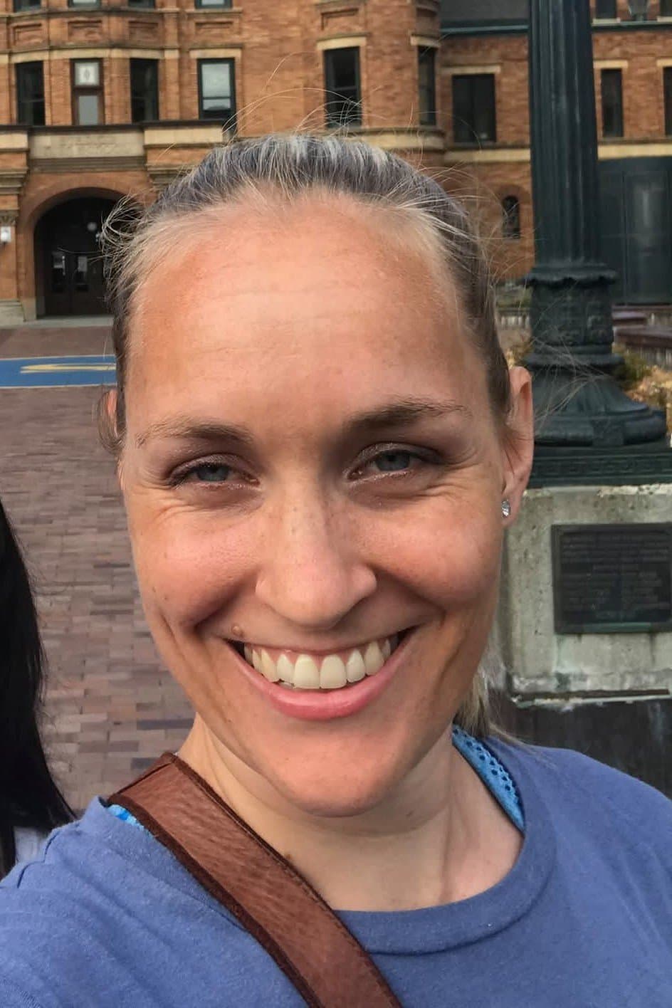 convincing IRL blonde fucked hard and facialed. public interracial gangbang