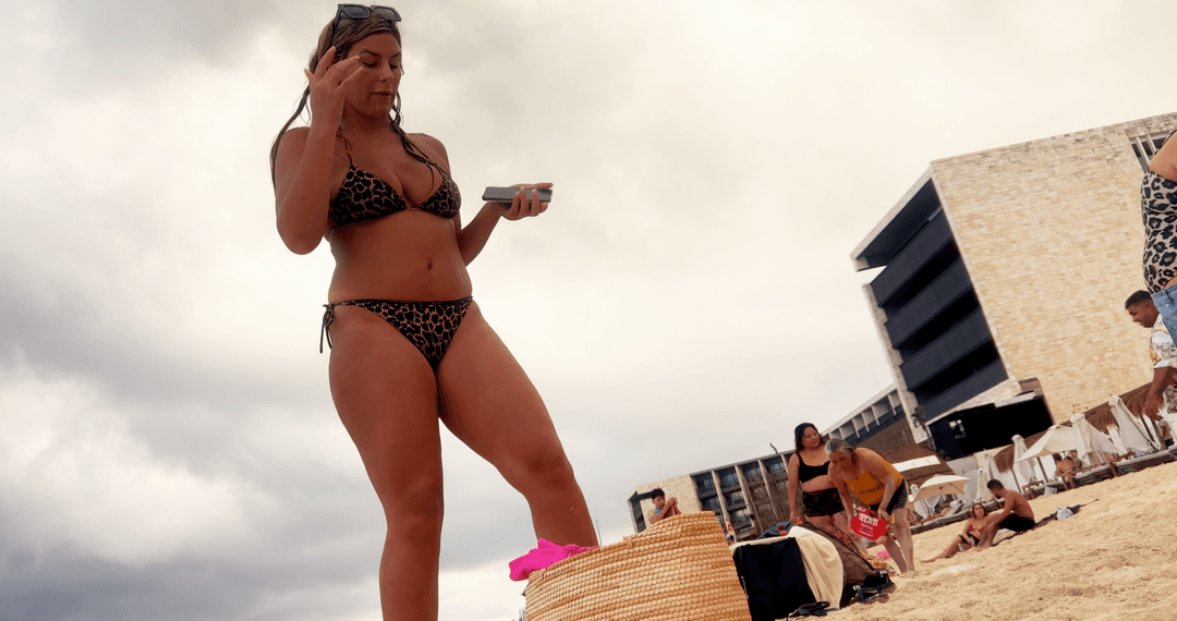 Animal Print Big Titty & Ass Bikini