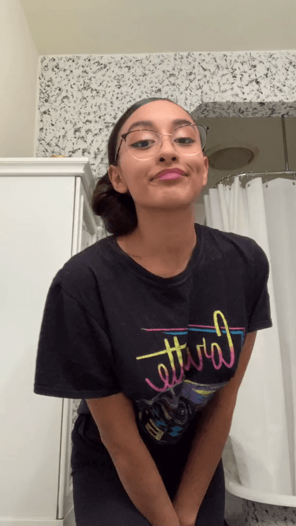 cathalyne - her tight brown butthole having something shoved up it, imagine her reaction