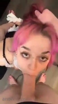 Emo teen in maid outfit handcuffed and throatfucked rough