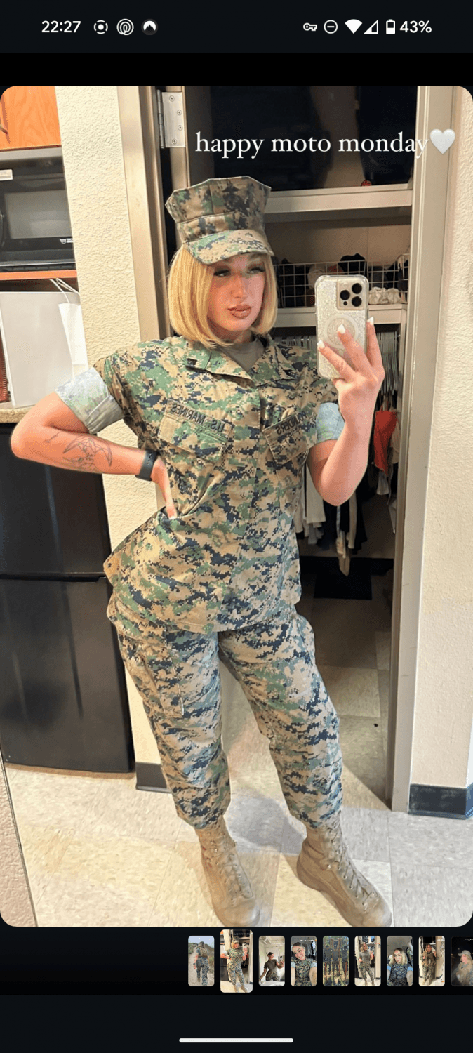 Military Slut Kendall nudes leaked