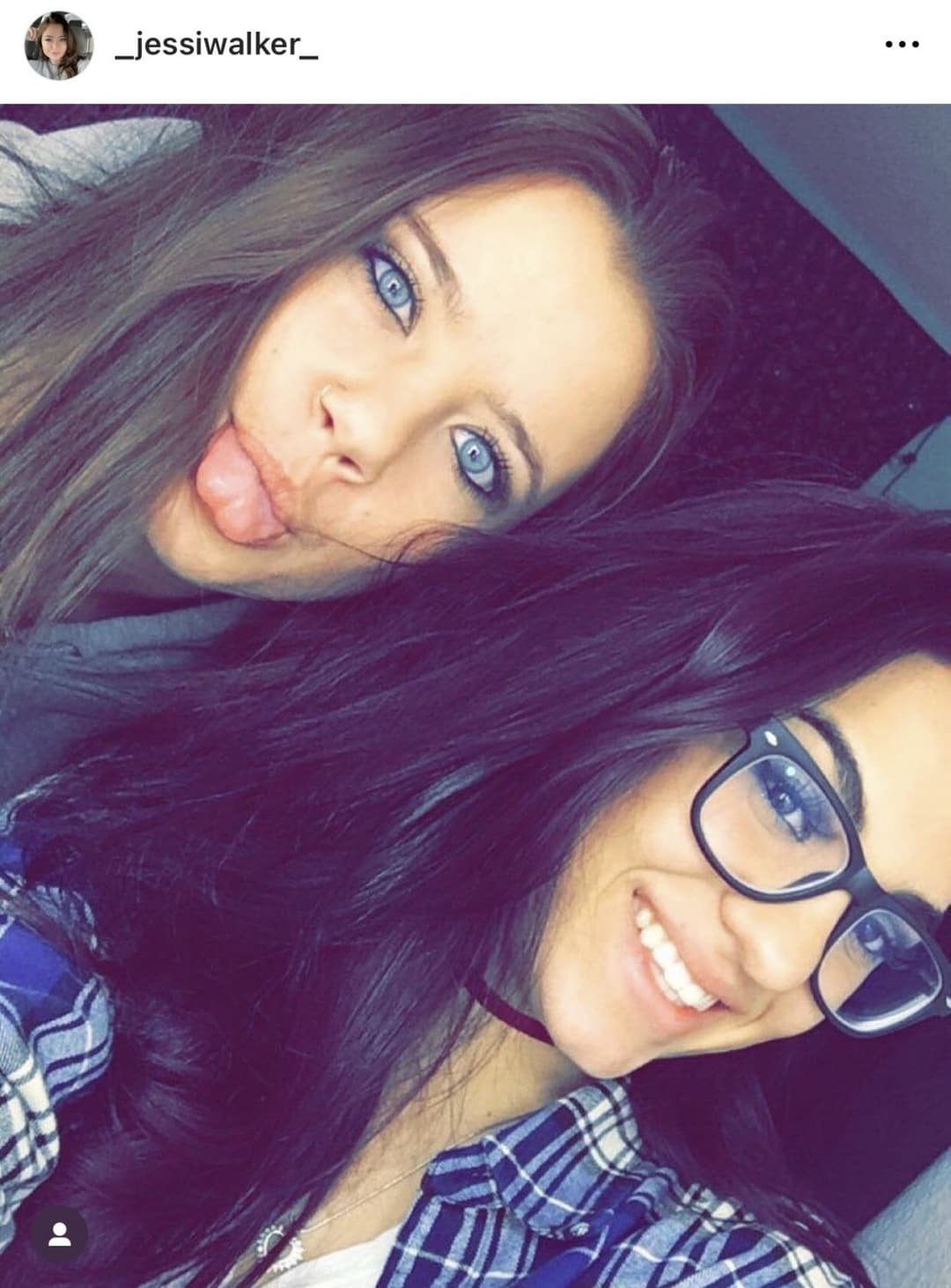 Best friends Jessi and Bella love taking pictures together