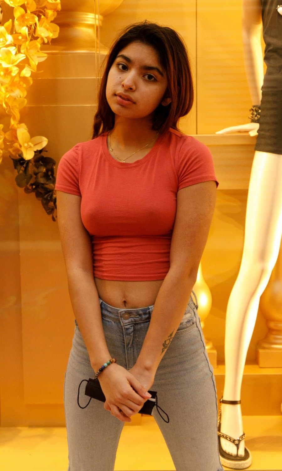 Click to view full size Cute barely legal teen models Victoria’s Secret lingerie