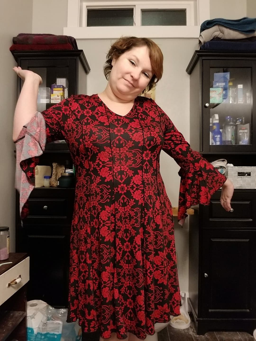 BBW Webslut Anne Stripping