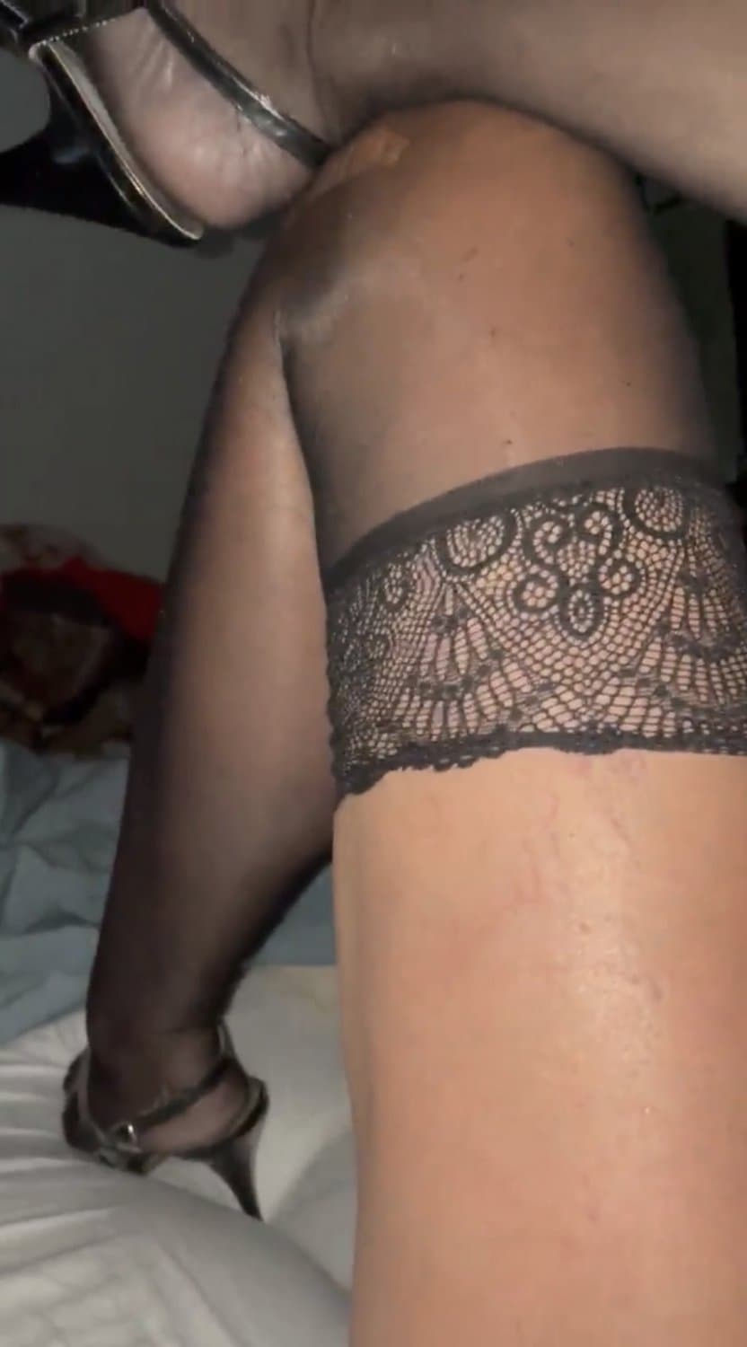 Dildoing & moaning slutwife pt1