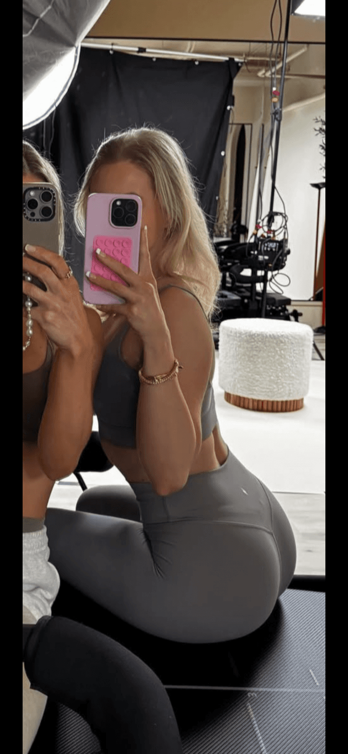 sexy gym instructor leah rose