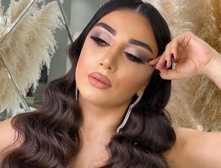 Sexy glamour woman face