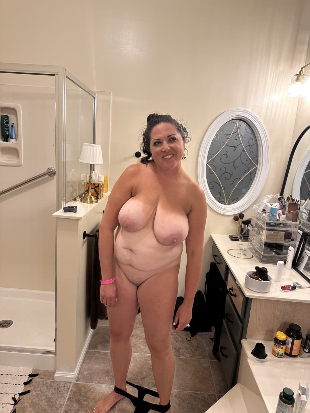 The busty amateur wife everyone wants to fuck.  Agreed?