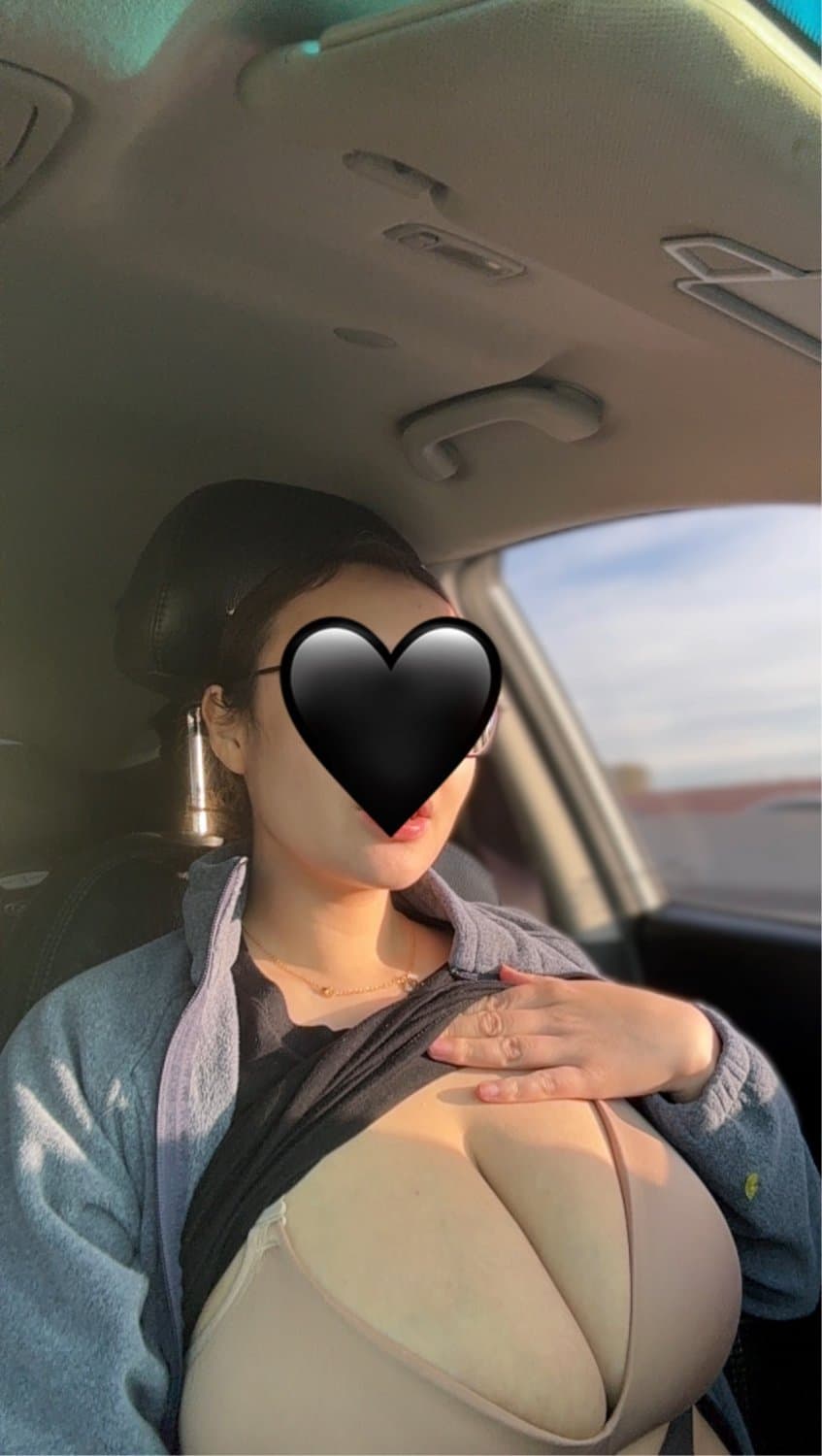 big tiddy latina milf; surprise at end