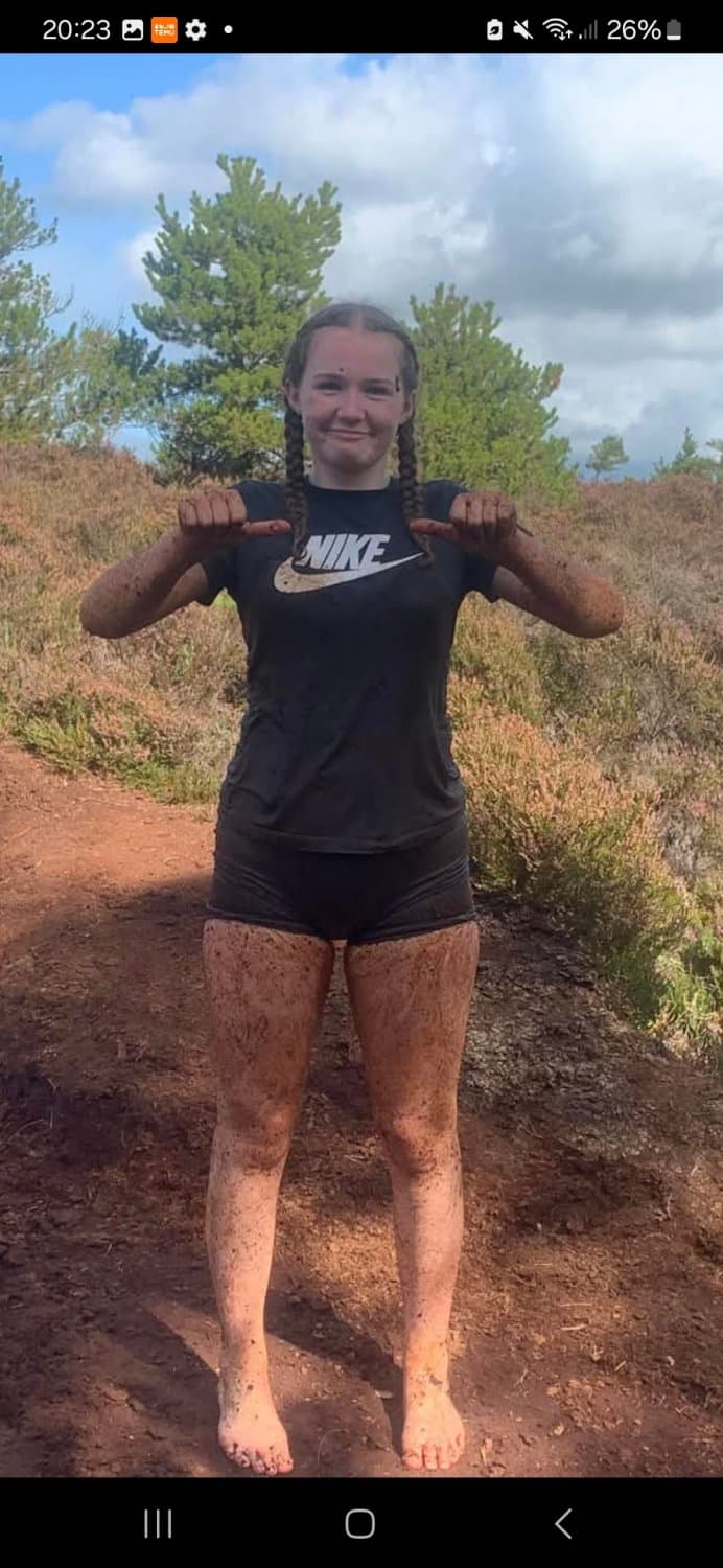 Irl went bog jumping for her 19th