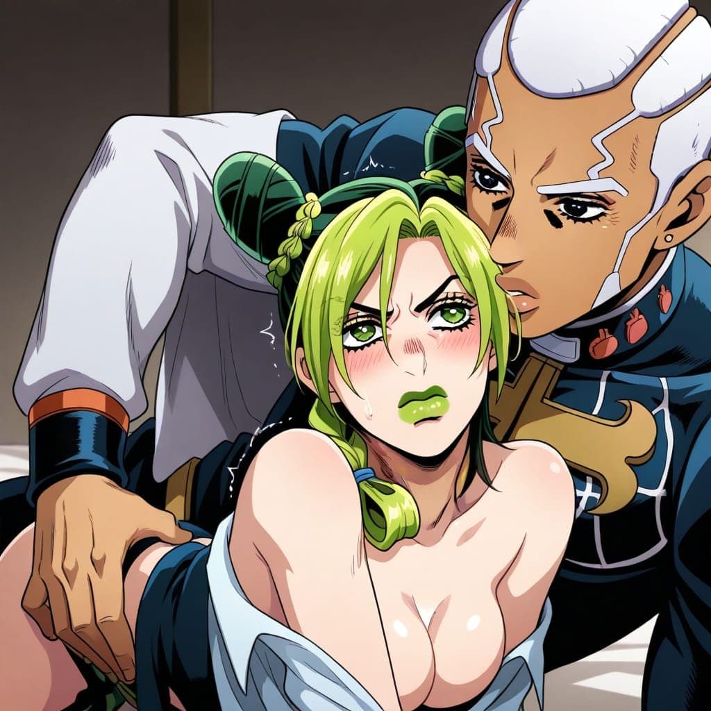 JOLYNE AND ENRICO PUCCI HENTAI XXX Enrico pucci hentai,  jolyne kujoh hentai