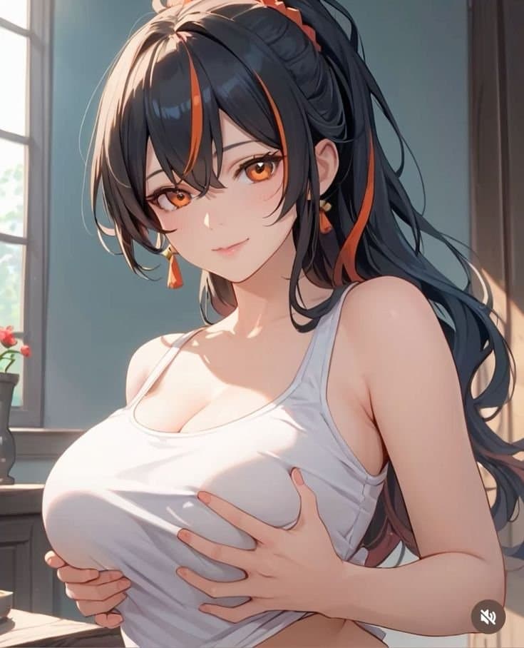 Estrenando mis nuevas, ricas y jugosas tetas ????????