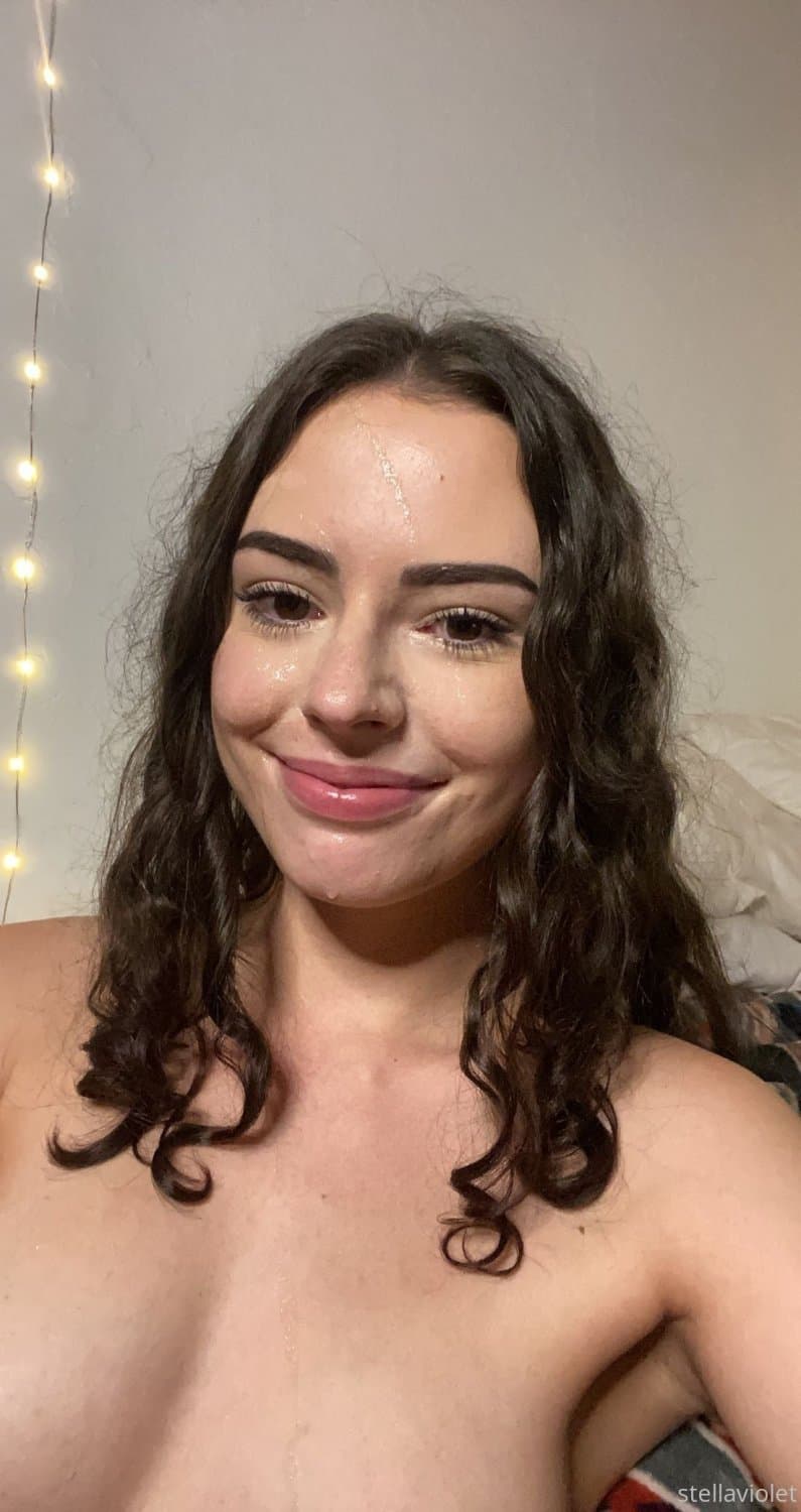 ⚡Stella Violet Freaky Tiktok College Teen Slut Whore Wet Pussy