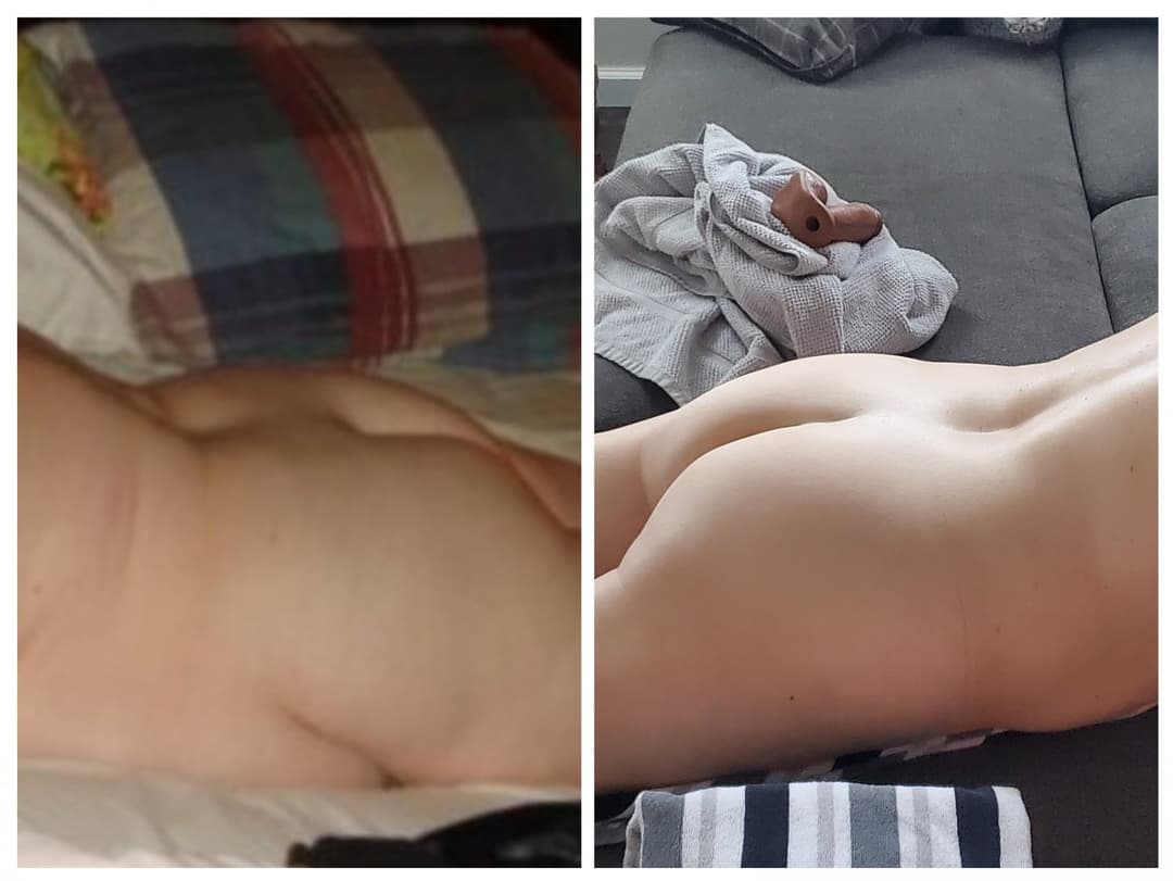 COLLAGE Side by Side Comparison with Donna