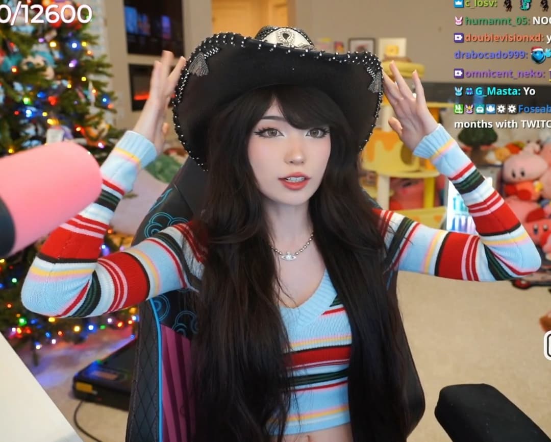 Em1 twitch streamer cowboy nudes AI