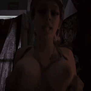 Stranger Blonde Chick flash tits on cam