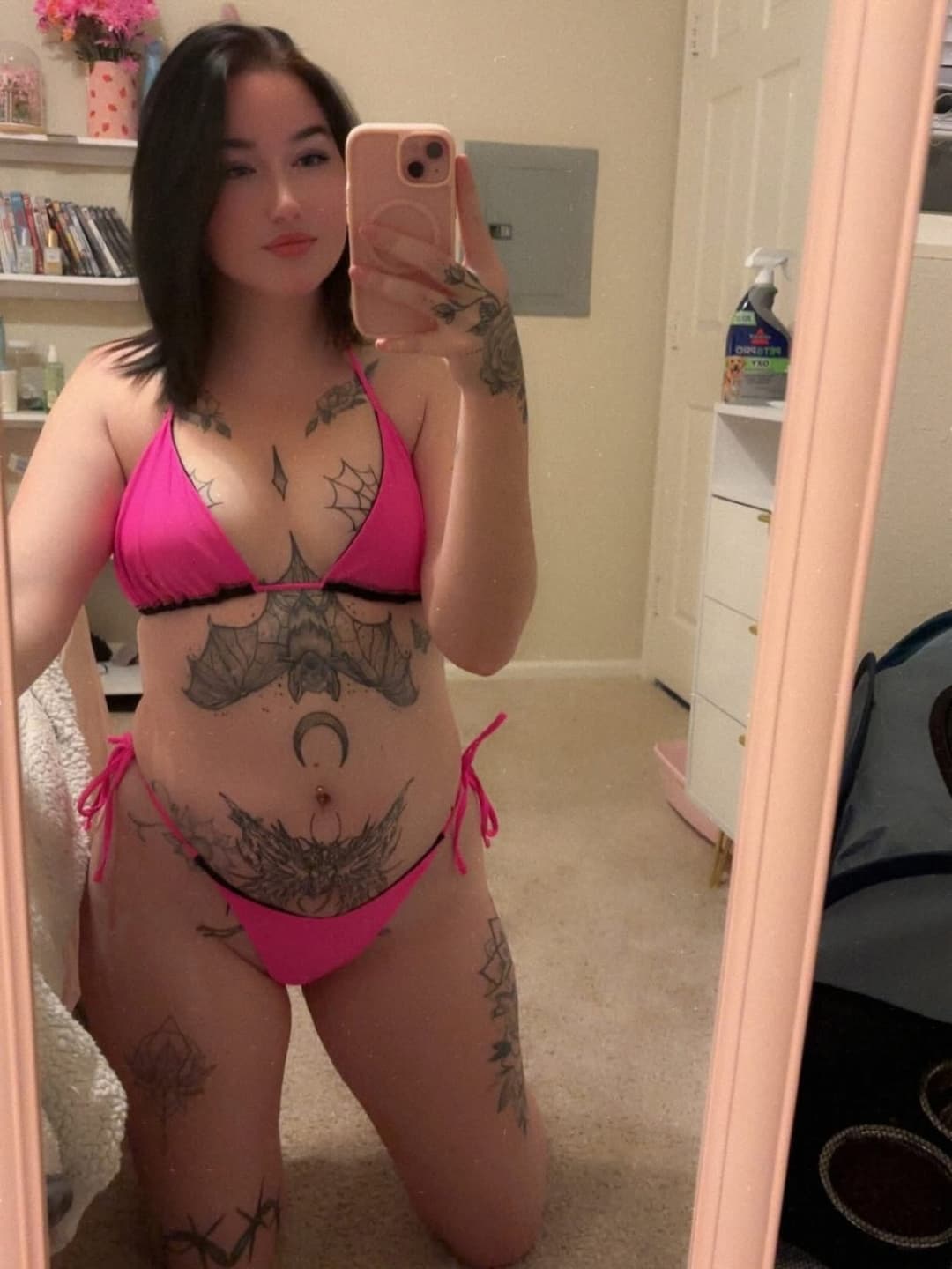 Beautiful fine gothic girl