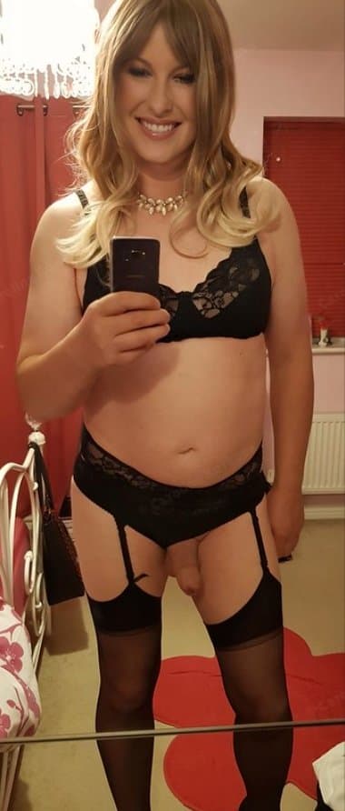 Caroline K******, Pretend woman with a built in strap on