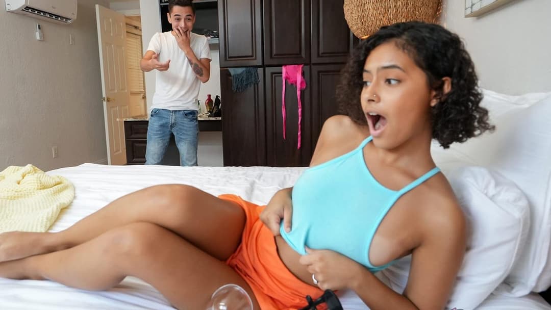 Are you playing with her pussy pump?!