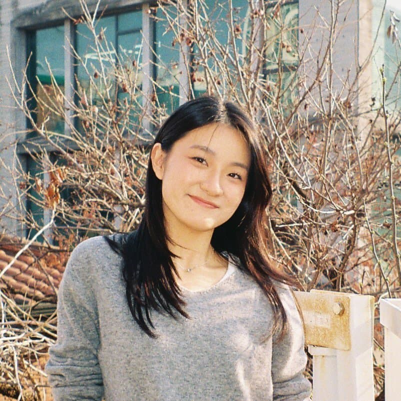 glasses or no glasses? petite korean college teen