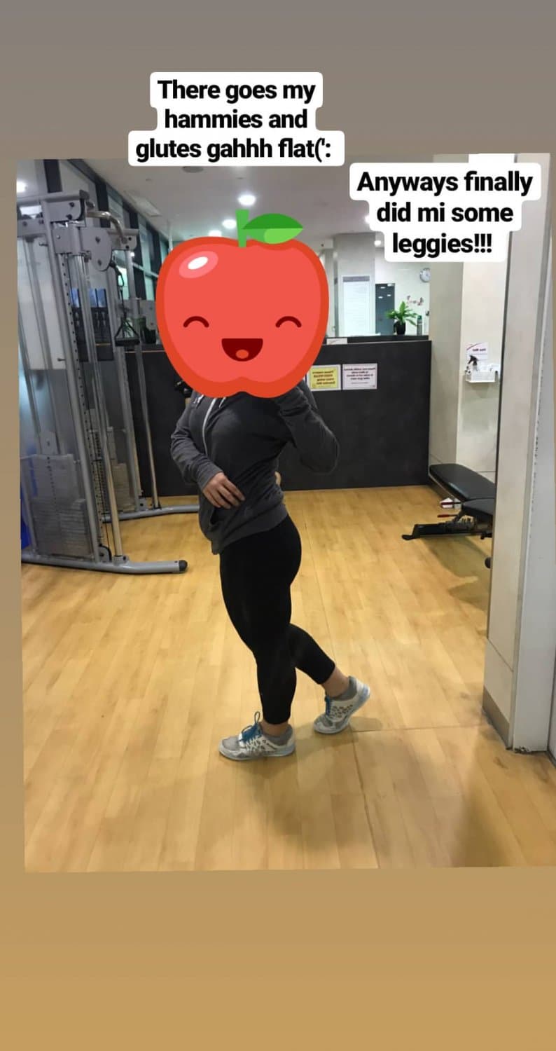 My favourite fitness girl also have nice thigh and booty too