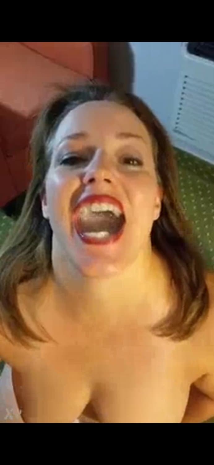 Bitch so crazy, she swallowed nut with a smile??