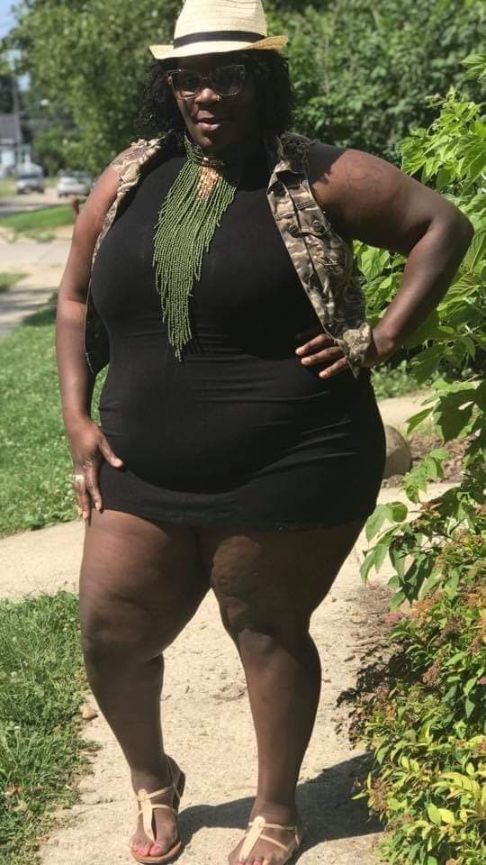 Dark Chocolate SSBBW Ebony Cougar I Would Not Pull Out 15