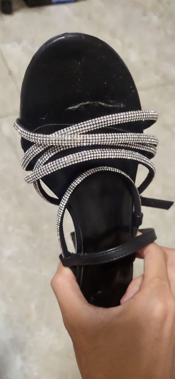 Cock & cum into asian shoes