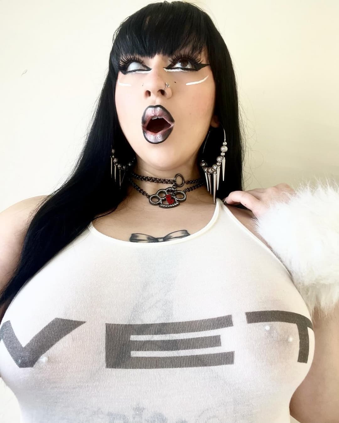 Sexy lil Gothic thick booty