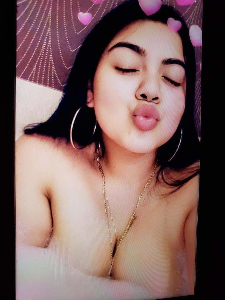 Would you fuck this big tit slut?