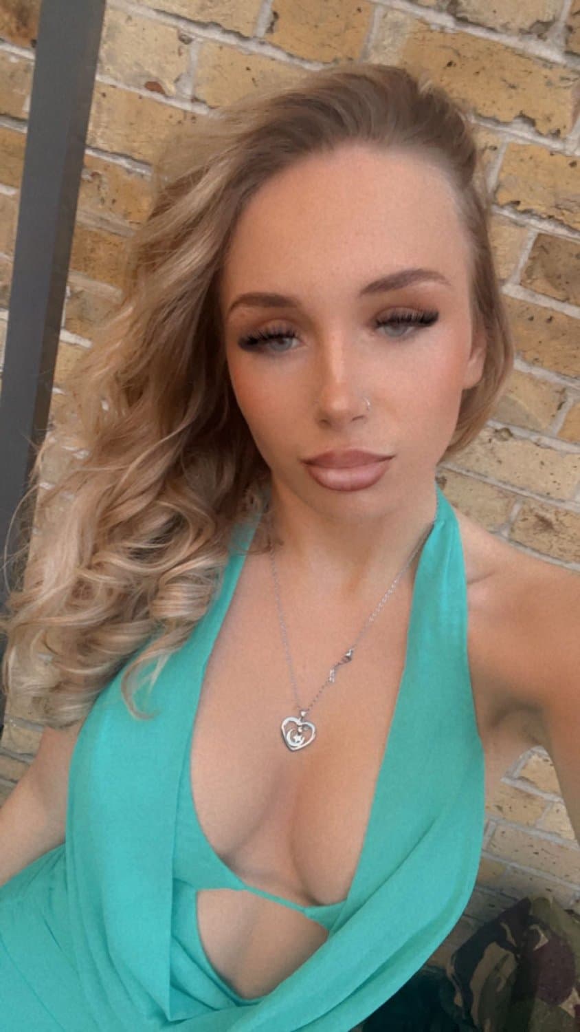 Freckled British girl