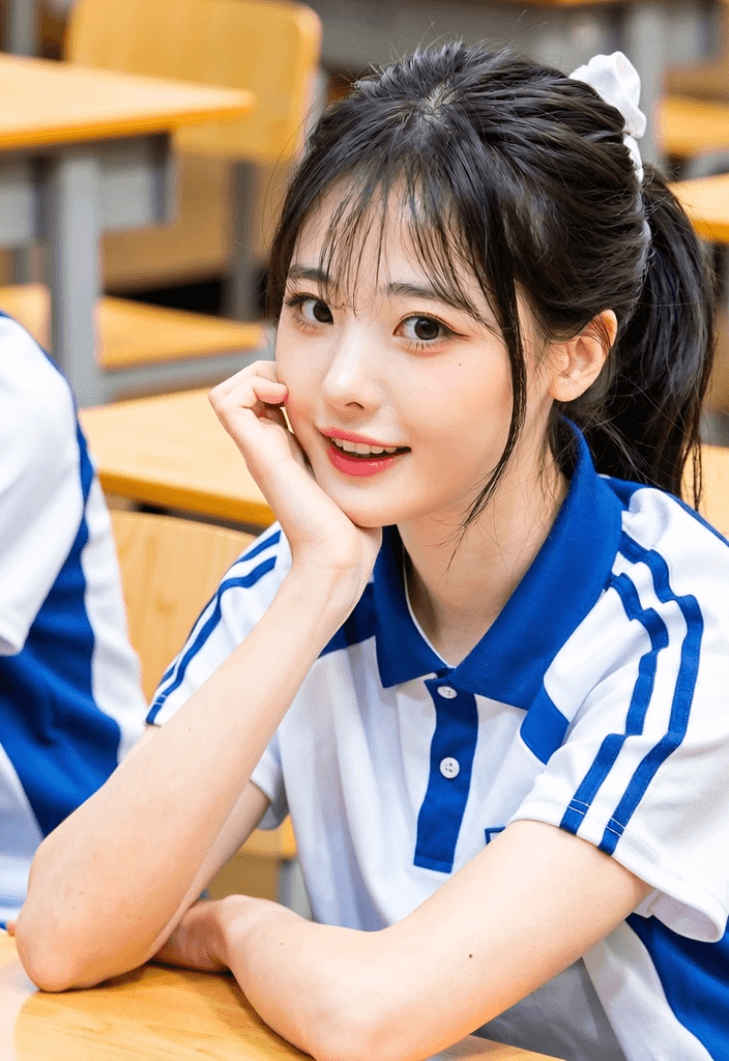 Korean QWER Hina - Blowjob