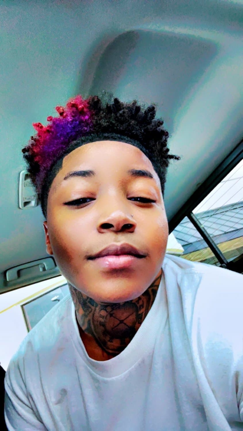 Saint 11 Ebony/Black Dyke/stud/tomboy/lesbian/butch