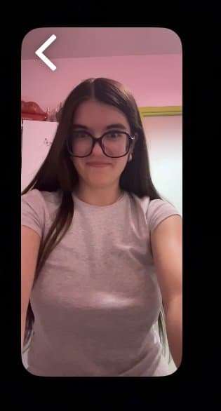 my girlfriend’s reaction when she sees my cock