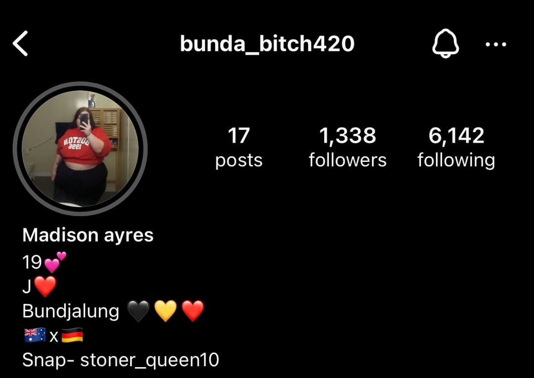 Hottest Australian bbw- her snap is in ig bio