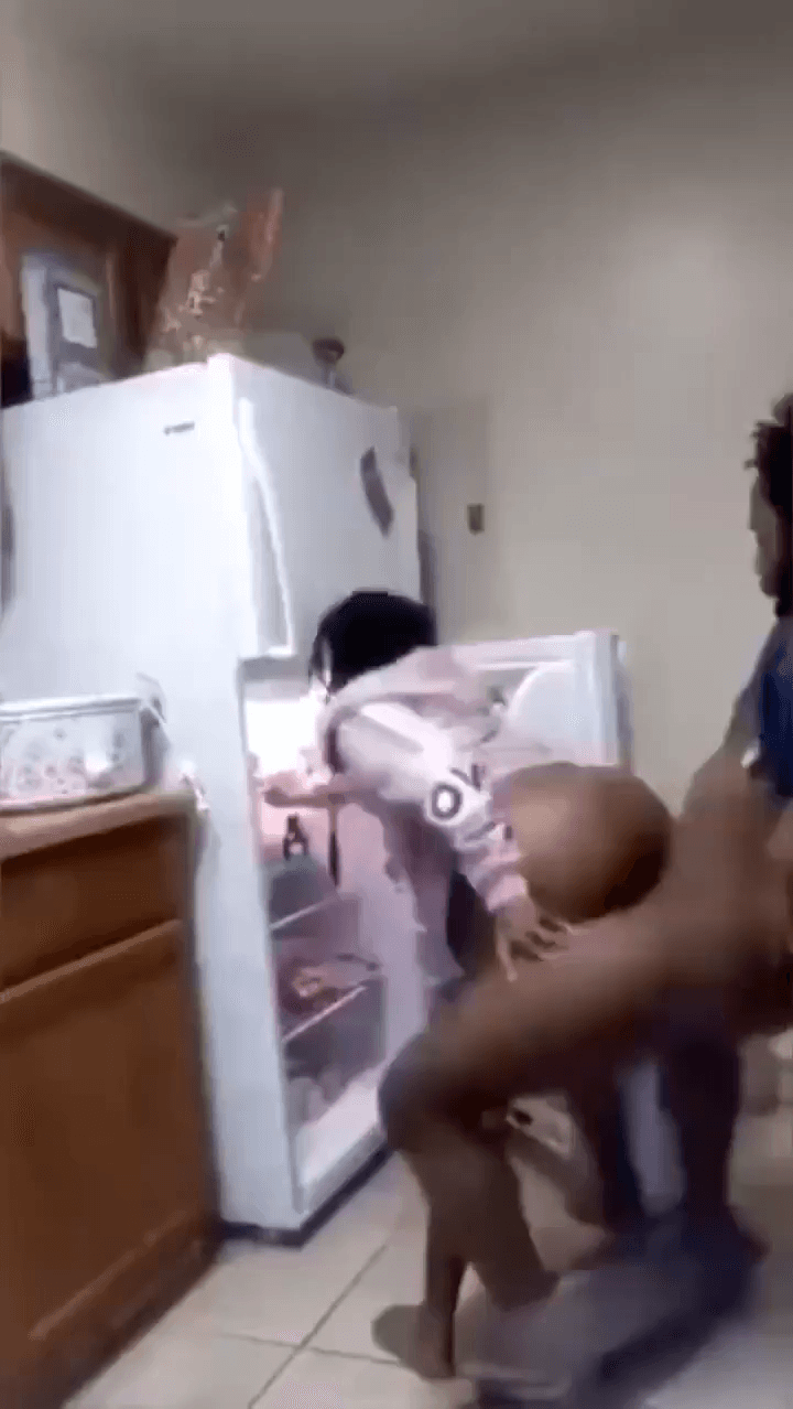 She tried to eat something... Now she has to eat BBC MEAT