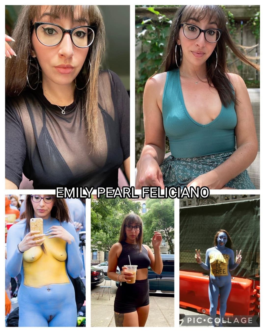 Click to view full size Operation Manager Emily F. nude in public