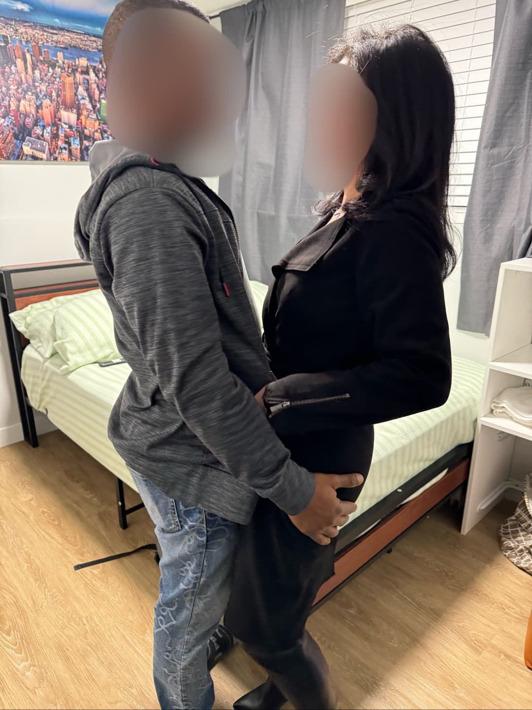 Hotwife Nusa visiting bbc. Husband watching wife getting fucked by bbc