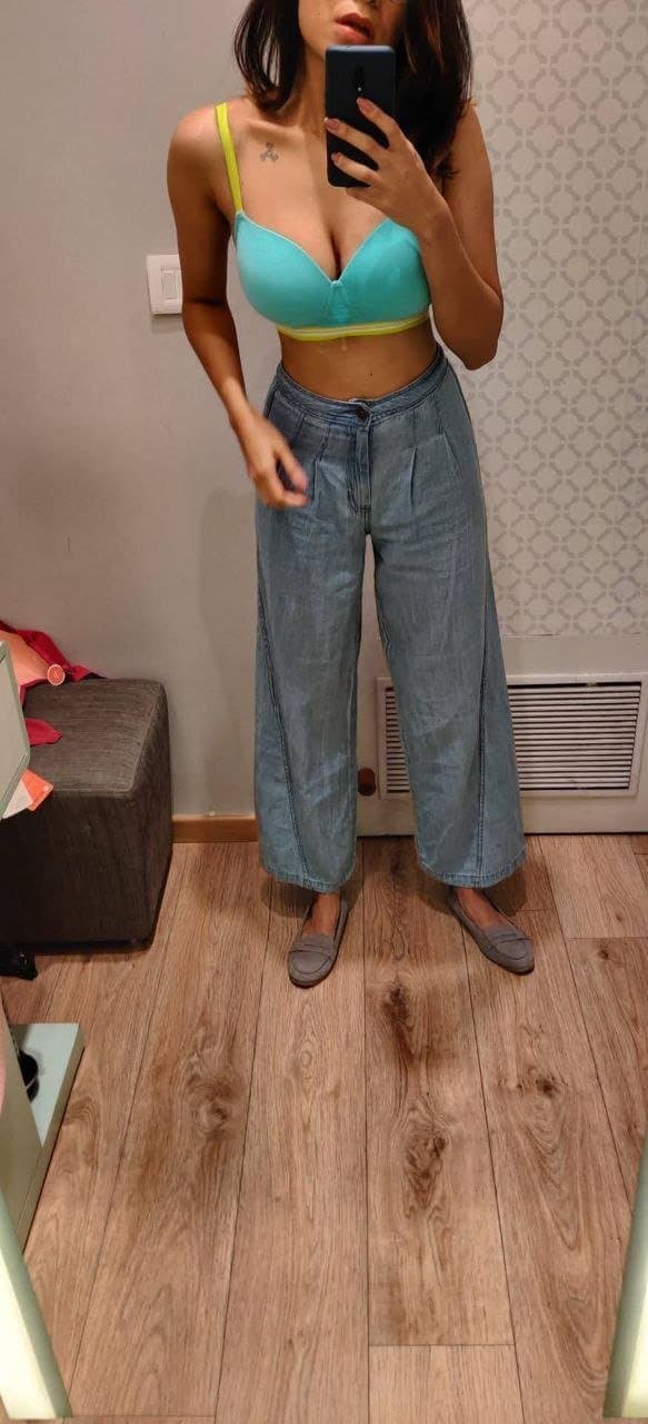 Beautiful Cute Slim Perfect Figure Desi Shy Girlfriend Teasing & Showing What She Can Do