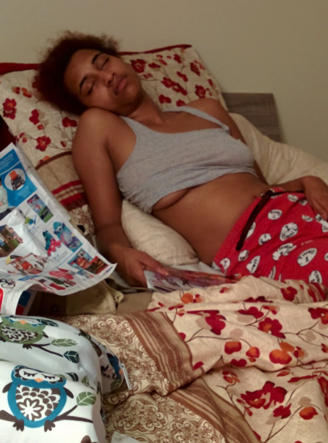 aunt nesha passed out drunk