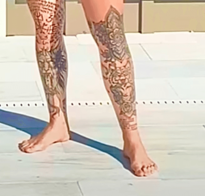 Rhea Ripley barefeet