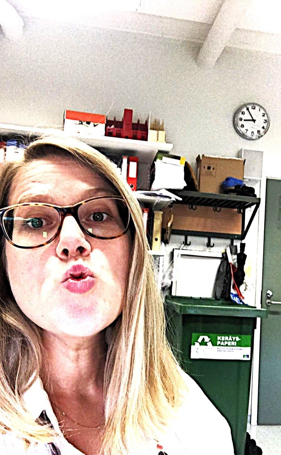 Hot teacher Aulikki from Finland