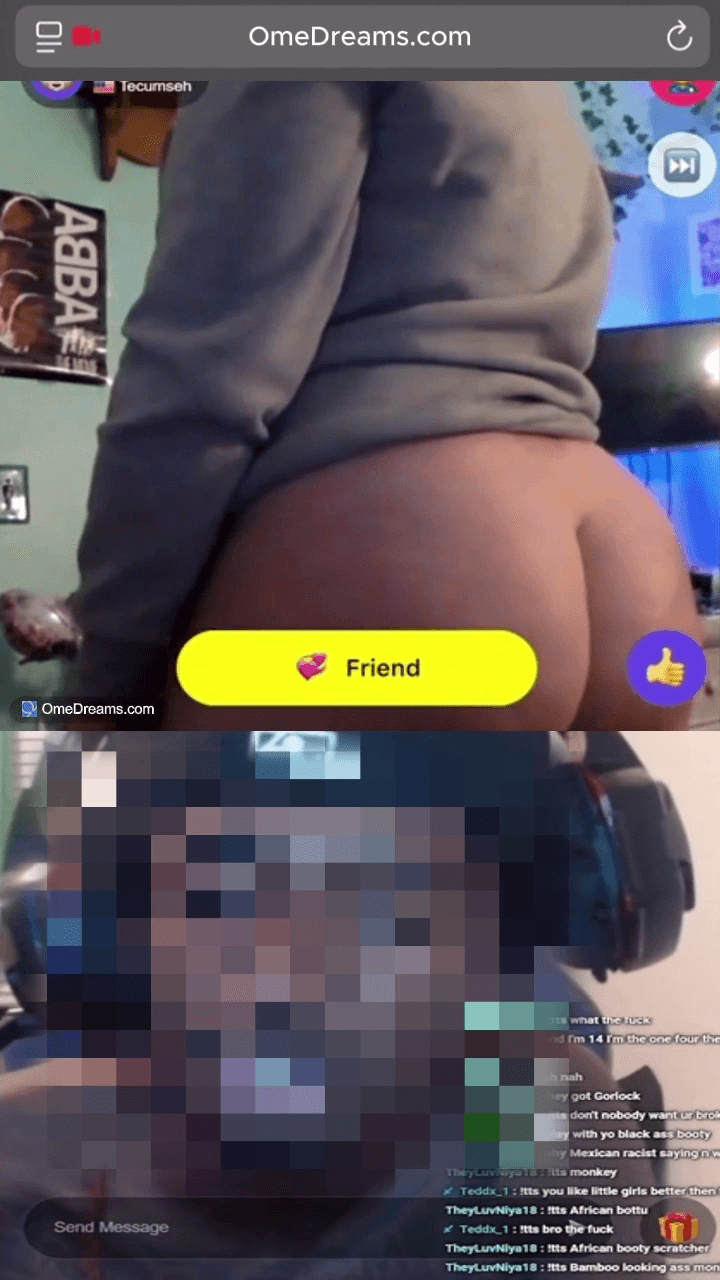 Random Chubby Babe Show Her Big Booty