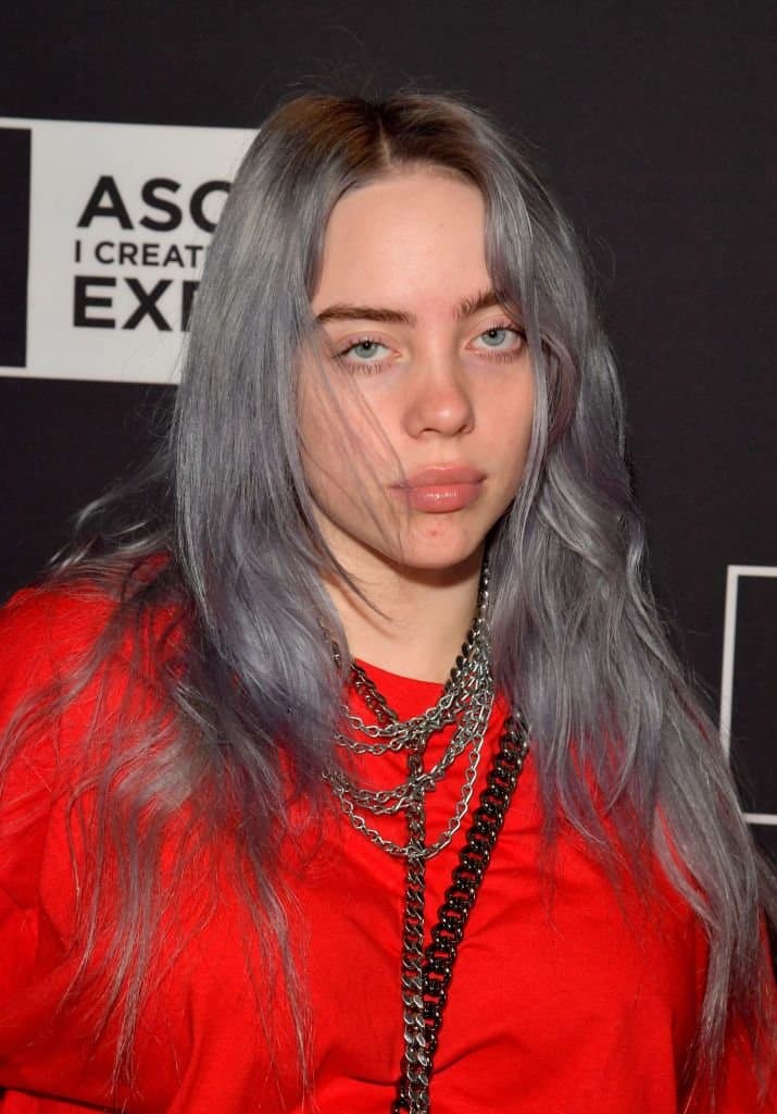 Billie Eilish Silver Hair