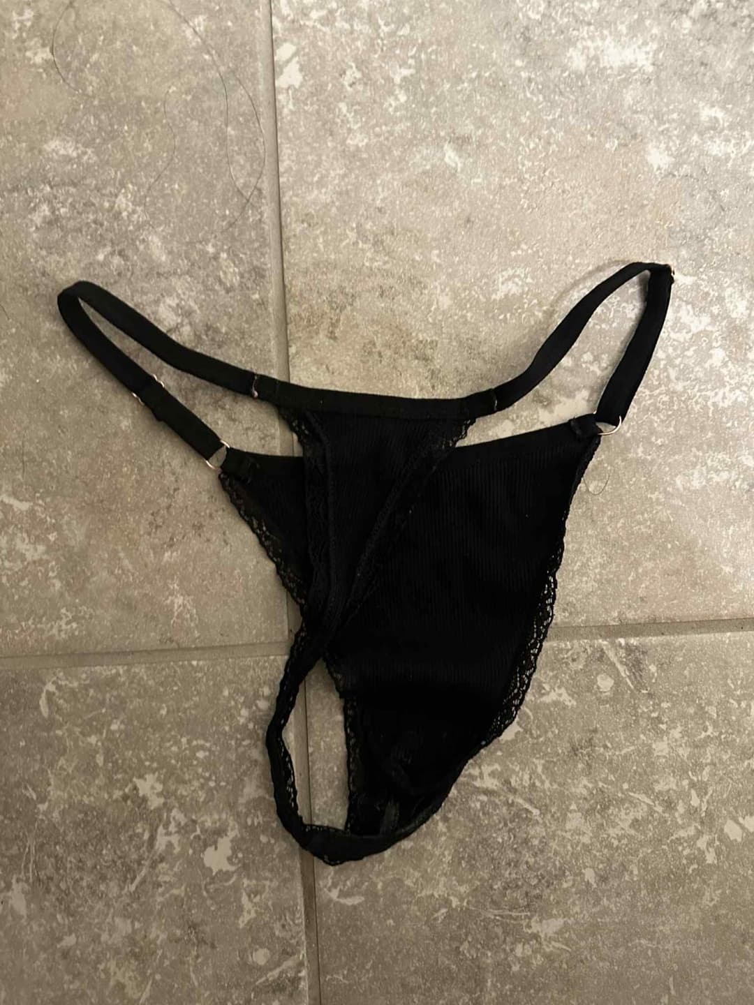 Petite mix Asian petite creamy panties , toothbrush